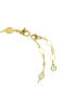 ფოტო #1 პროდუქტის Round Cut, White, Gold-Tone Imber Bracelet