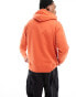 Фото #2 товара Parlez cotton embroidered hoodie in burnt orange