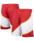 ფოტო #4 პროდუქტის Men's Red Atlanta Hawks Hardwood Classics Swingman Shorts