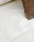 (300 thread count) cotton percale flat sheet