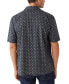 Men's Cotton Poplin Printed Camp Shirt