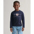 GANT 805183 long sleeve T-shirt Синий, 24 Months-4 Years - фото #2