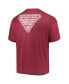 Фото #4 товара Men's Cardinal Arkansas Razorbacks Terminal Tackle Omni-Shade T-shirt