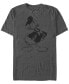 Фото #1 товара Men's Old Print Donald Short Sleeve Crew T-shirt