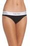 Фото #2 товара CALVIN KLEIN Women's Black 'Modern Cotton Collection' Bikini Underwear Sz. M