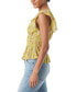 ფოტო #3 პროდუქტის Women's Nyra Cotton Flutter-Sleeve Blouse