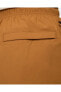 Solo Swoosh Woven Shorts Desert Ochre & White Kahverengi Erkek Şort