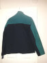 Nautica Men's Water Resistant Softshell Jacket Color Block Navy Green L