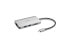 Kensington UH1400p USB-C Mobile Hub, USB 3.2 Gen 1 (3.1 Gen 1) Type-C, 85 W, 10,100,1000 Mbit/s, Black, Silver, MicroSD (TransFlash), SD, China