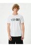 Фото #8 товара 4sam10020nk 000 Beyaz Erkek Polyester Jersey Kısa Kollu T-shirt