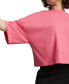 ფოტო #5 პროდუქტის Women's Better Classics Oversized Cropped T-Shirt