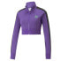 Puma Lipa X T7 Cropped Jacket Womens Purple Casual Athletic Outerwear 53662890