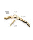Фото #2 товара 24k Gold Plated Signature Double Hinged Corkscrew