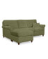 Фото #7 товара Lidia 82" Fabric 2-Pc. Reversible Chaise Sectional Sofa with Storage Ottoman - Custom Colors, Created for Macy's
