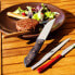 Фото #2 товара Нож для отбивных Amefa Brasero Коричневый Металл 12 штук 24 cm (Pack 12x)