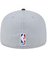 ფოტო #2 პროდუქტის Men's Gray/Navy Washington Wizards Tip-Off Two-Tone 59FIFTY Fitted Hat