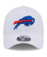 Фото #4 товара Men's White Buffalo Bills Main 39Thirty Flex Hat