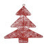 Christmas bauble Red Metal Christmas Tree 36,7 x 0,2 x 37,5 cm