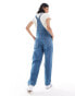 Levi's vintage fit denim dungarees in light blue