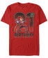 Фото #1 товара Men's Marvel Iron Man 21st Birthday Action Pose Short Sleeve T-Shirt