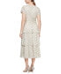Фото #2 товара Платье SL Fashions с металлическими точками и складками в талии