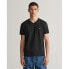 ფოტო #2 პროდუქტის GANT Shield short sleeve v neck T-shirt