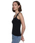 Women's Logo-Strap Square-Neck Top