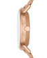 ფოტო #2 პროდუქტის Women's Kuppel Lille Quartz Three Hand Rose Gold-Tone Stainless Steel Watch, 32mm