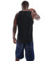 Фото #4 товара Polo Ralph Lauren lounge vest with chest text logo in black