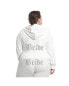 ფოტო #2 პროდუქტის Plus Size Bride Big Bling Velour Track Pants