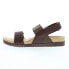 Фото #3 товара Spenco Sanabel 20218 Womens Brown Synthetic Strap Sandals Shoes