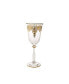 Water Glasses with 24k Gold Artwork