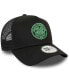 Фото #2 товара Men's Black Celtic Seasonal Color E-Frame Adjustable Trucker Hat