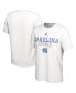 Men's White North Carolina Tar Heels On Court Bench T-shirt