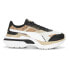Фото #1 товара Puma Kosmo Rider Prm Lace Up Womens Beige, Black, White Sneakers Casual Shoes 3