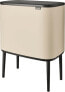 Фото #2 товара Kosz na śmieci Brabantia Brabantia Waste Bin Bo Touch Bin 11 + 23 L Soft Beige