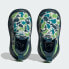婴童 adidas 舒适百搭 防滑 耐磨透气 低帮 学步鞋 蓝绿