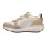 Diadora Venus Dirty Metallic Lace Up Womens Off White Sneakers Casual Shoes 178