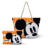 KARACTERMANIA Disney Mickey Mouse Orange Soleil Toiletry Bag