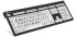 Фото #2 товара Logickeyboard XL Print - Full-size (100%) - Wired - USB - QWERTZ - Black - White