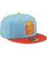 ფოტო #4 პროდუქტის Men's Light Blue, Orange Rayados de Winston-Salem Copa De La Diversion 59FIFTY Fitted Hat
