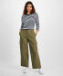 Фото #1 товара Брюки женские Tommy Hilfiger Широкие карго-панталоны