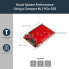 Фото #6 товара StarTech.com M.2 Drive to U.2 (SFF-8639) Host Adapter for M.2 PCIe NVMe SSDs - U.2 - M.2 - Red - CE - FCC - TAA - REACH - 5 - 50 °C - -25 - 70 °C