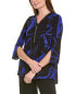 Joseph Ribkoff 3/4-Sleeve Tunic Women's Blue 2 - фото #1