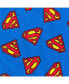 Фото #6 товара Toddler Boys Justice League Batman Superman Pajama Shirt and Pants Sleep Set to