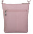 Фото #2 товара Dámská kožená crossbody kabelka 7001 B cameo rose