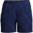 Шорты Lands' End Chino Pull On 7" для женщин Синий, 4p - фото #12