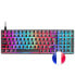 Фото #2 товара Mars Gaming MKULTRA Black RGB Mechanical Keyboard Switch Outemu SQ Red French Language - 96% - USB - Mechanical - AZERTY - RGB LED - Black