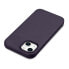 Pokrowiec etui z naturalnej skóry do iPhone 14 Plus MagSafe Case Leather ciemnofioletowy
