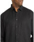 ფოტო #2 პროდუქტის Big & Tall Johnny g Resort Relaxed Fit Linen Shirt